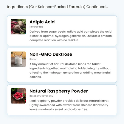 Hydrogen Water Tablets